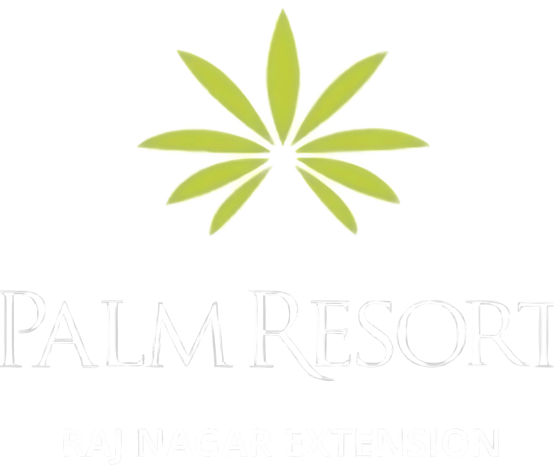 Plam Resort raj nagar extension logo